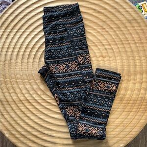 Pact fair isle active leggings